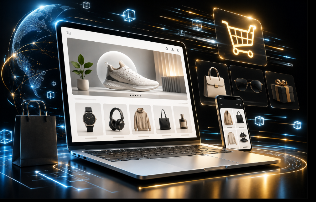An Adelaide small business owner planning an online store and reviewing ecommerce website options
