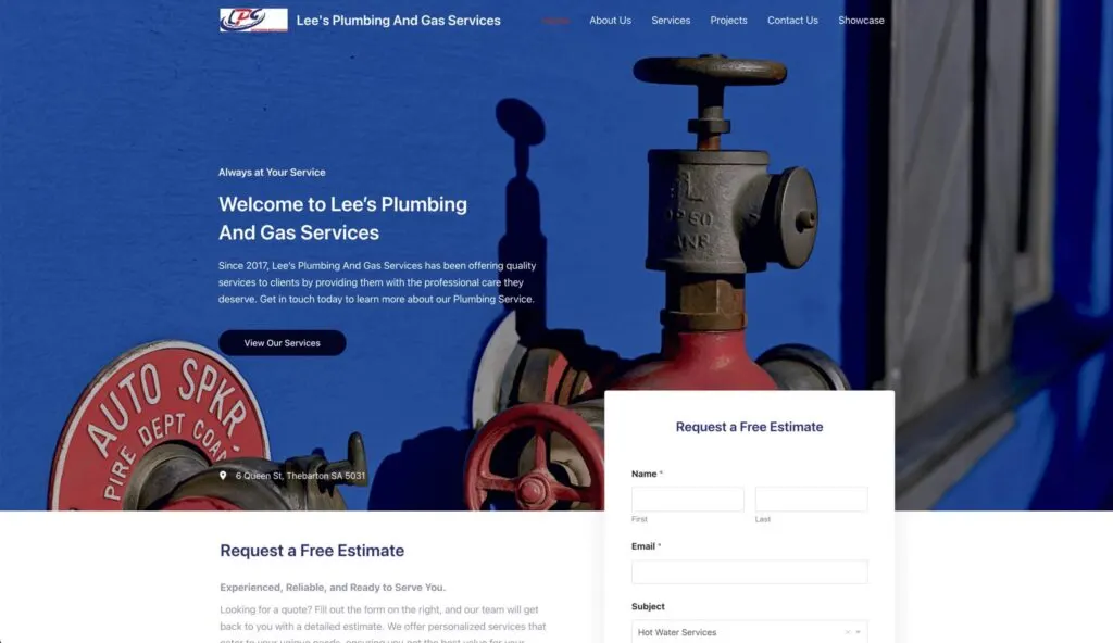 Lee's Plumbing