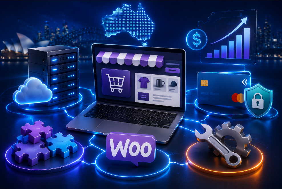 An Australian small business owner reviewing the build and monthly running costs of a WooCommerce online store